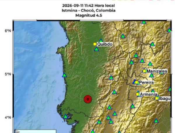 ¿Por qué sigue temblando en Chocó? Esto explica el Servicio Geológico sobre el enjambre sísmico