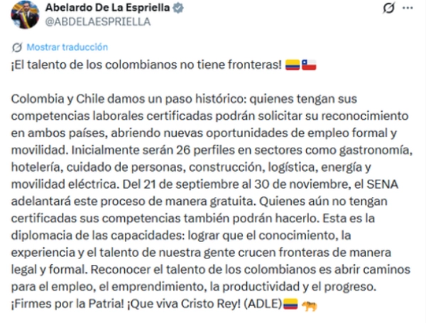 El acuerdo contempla 26 perfiles ocupacionales.