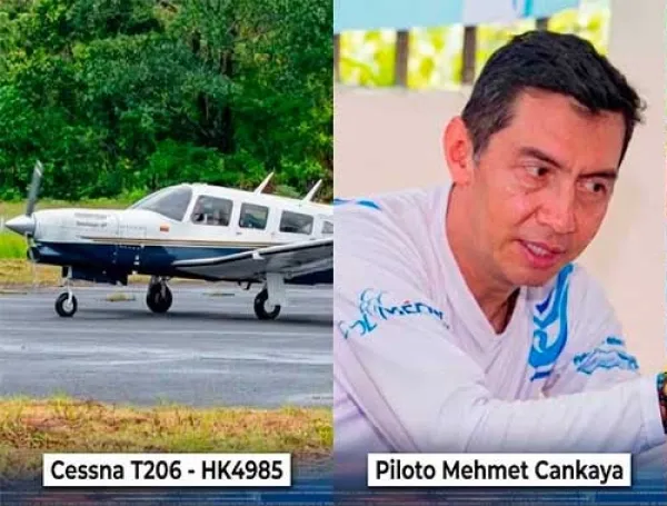Accidente avioneta en Chocó-