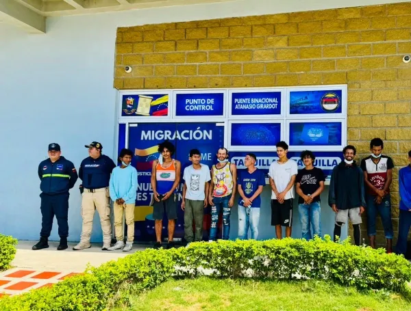 Venezolanos que han sido expulsados del país.