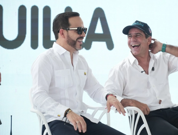Presidente, Abelardo De La Espriella y alcalde de Barranquilla, Alejandro Char.