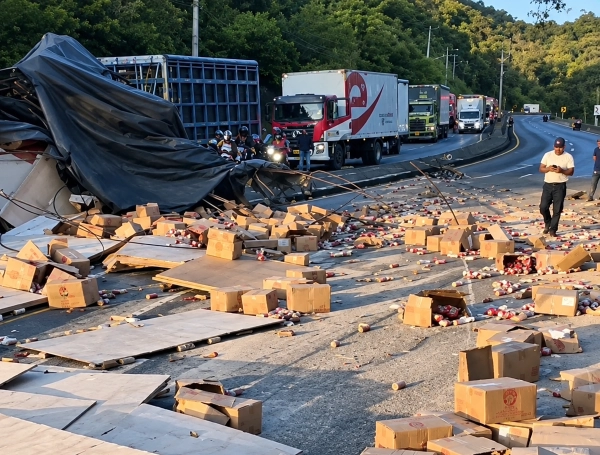 Accidente variante Ibagué - Cajamarca 3