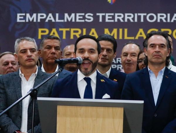 Andrés Julián Rendón, Abelardo De La Espriella y Federico Gutiérrez.