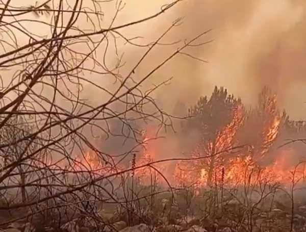 Incendio en Villa de Leyva