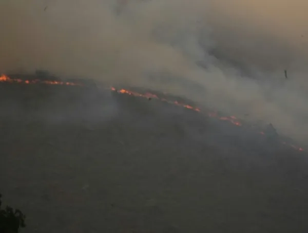 Incendio forestal en Villa de Leyva