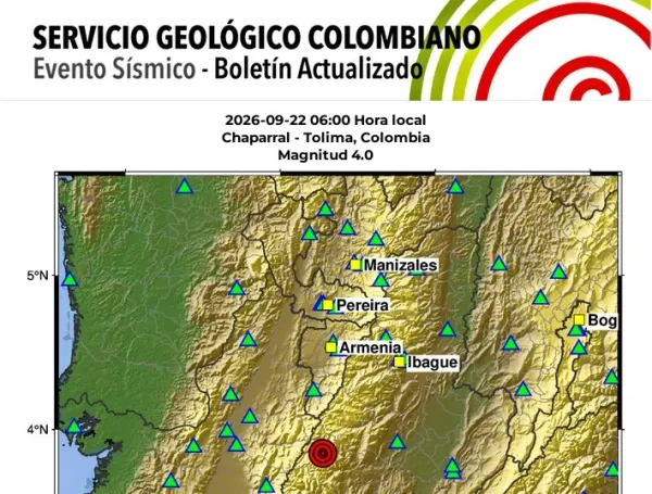 Nuevo temblor fue de 4 de magnitud y se sintió en varias ciudades