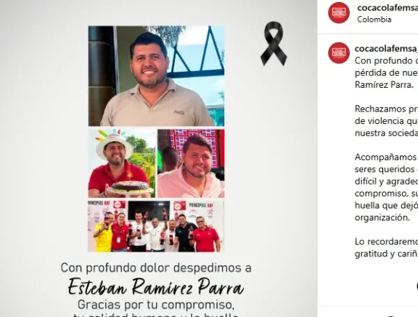 Comunicado de Coca Cola