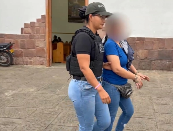 Mujer cayó en Bucaramanga por extorsión