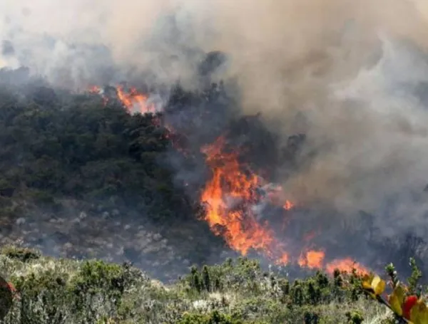 Crece la emergencia por incendio forestal provocado en Villa de Leyva: pasó de 350 a 1.200 hectáreas hechas cenizas