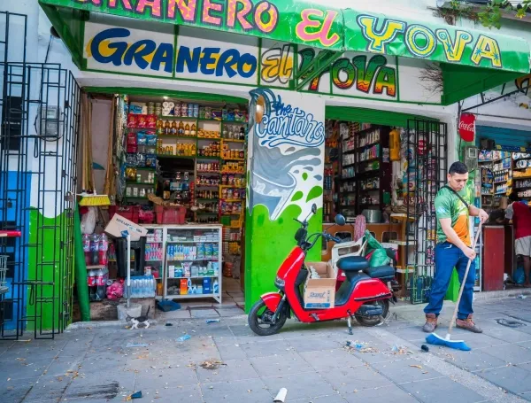 Comercios en Santa Marta.