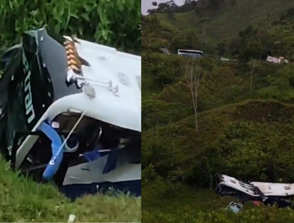 Grave accidente en la vía Medellín-Puerto Berrío