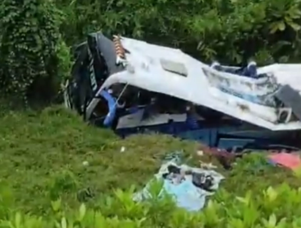 Grave accidente en la vía Medellín-Puerto Berrío