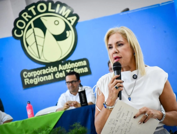 Olga Lucía Alfonso, directora de Cortolima.