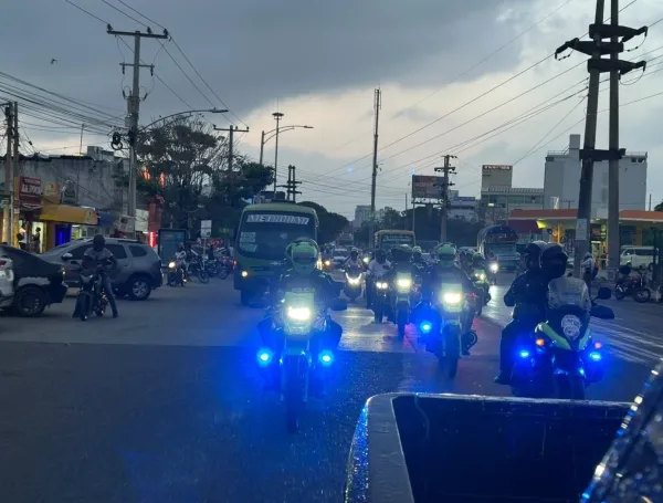 Operativos de la Policía en Cartagena