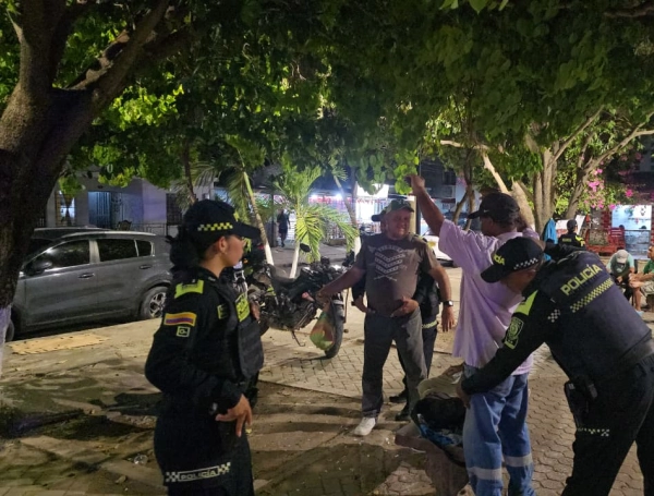 Operativos de la Policía en Cartagena