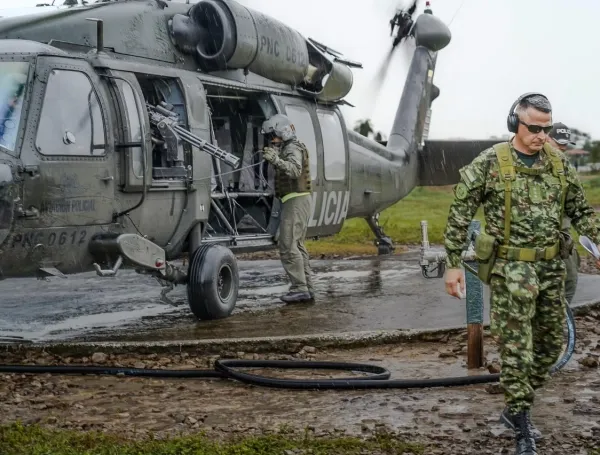 El comandante de las Fuerzas Militares, general Erik Rodríguez.