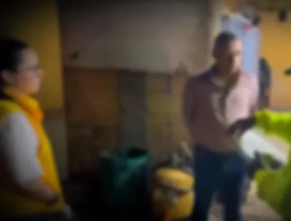 El hombre que transportaba la droga fue capturado.