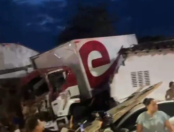 accidente en girón