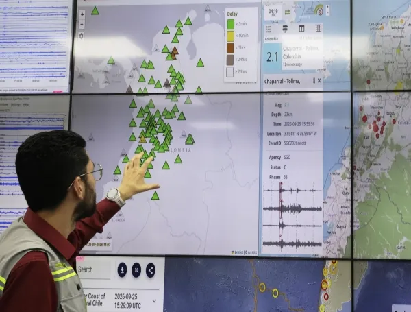 Réplicas del terremoto en Colombia