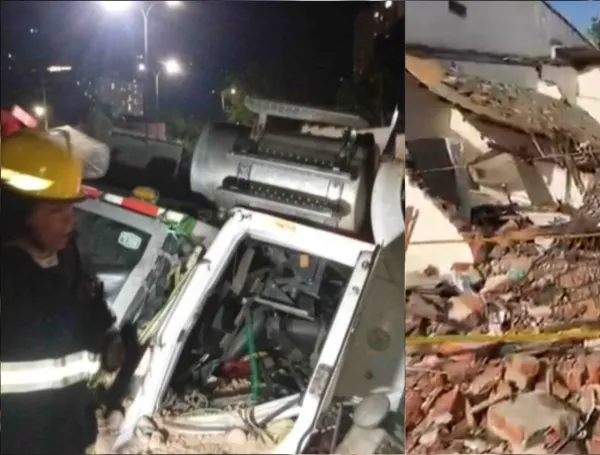 Accidente en Puerta Gande de Girón