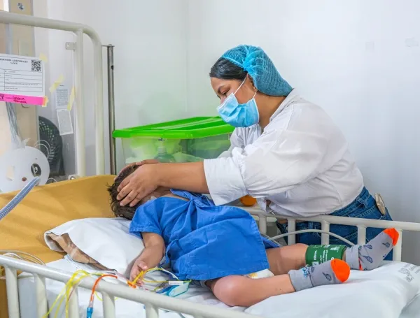 Jerónimo, niño que requiere trasplante de corazón