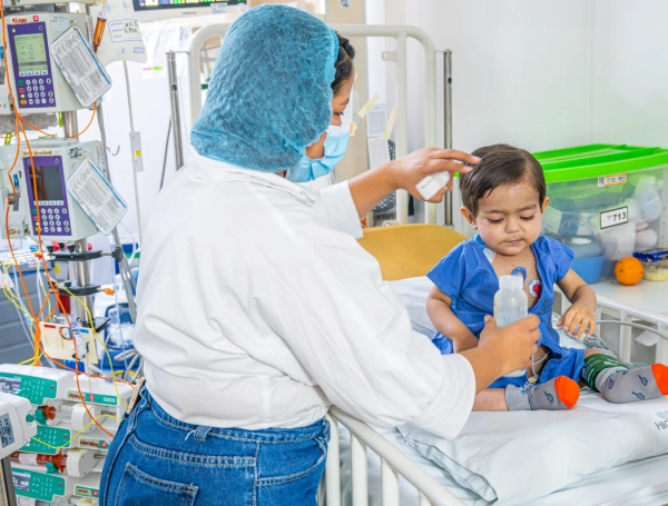 Jerónimo, niño que requiere trasplante de corazón
