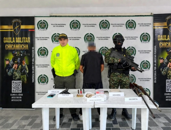 Cayó alias Mariguano en Santander