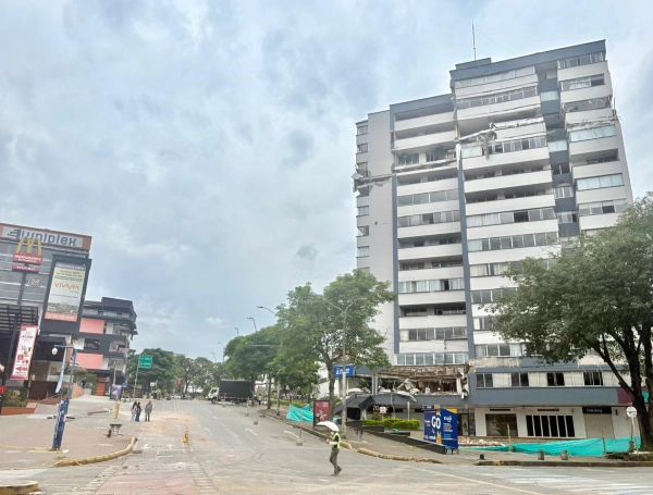 Edificio de Pereira que debe ser demolido