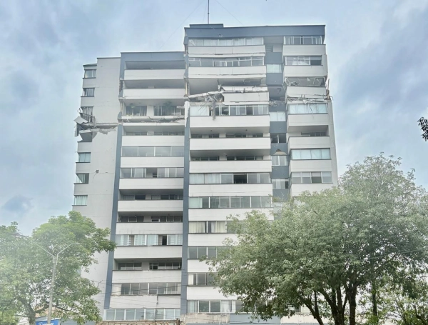 Edificio Invico, en la avenida Circunvalar y el que presenta mayor riesgo
