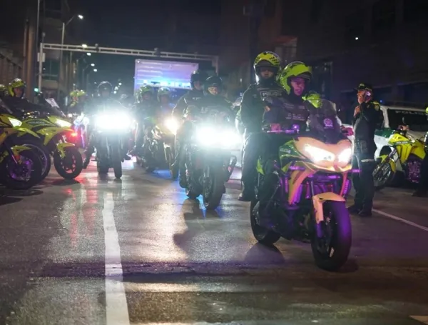 Megaoperativo en el centro de Medellín.