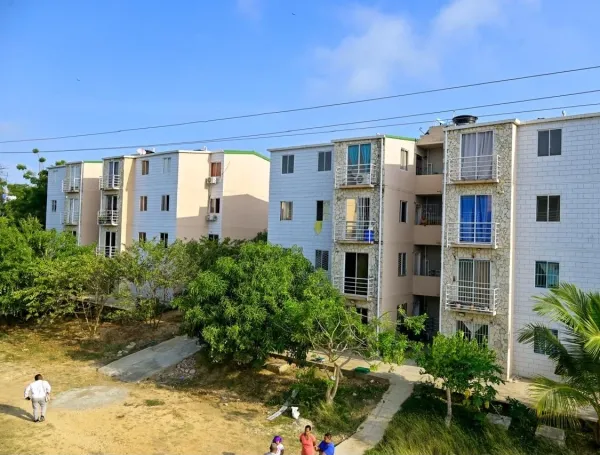 Nuevo hogar de los habitantes de Chambacú