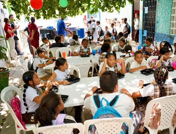 PAE para los niños de Cartagena