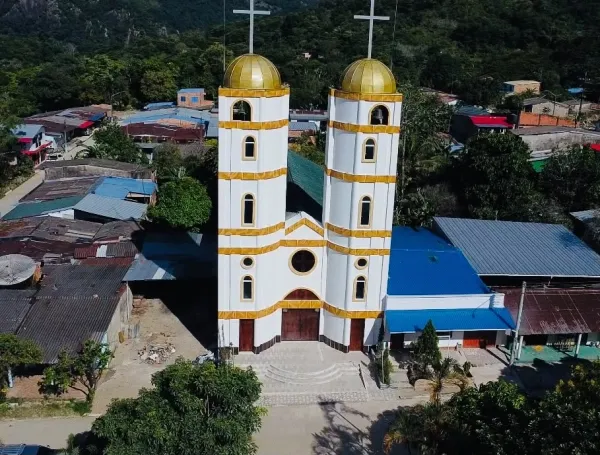 Parroquia Nuestra Señora La Virgen de la Peña, en corregimiento de Yopal, Casanare.