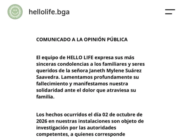 Janeth Mylene Suárez Saavedra murió tras permanecer 11 días hospitalizada en Bucaramanga,