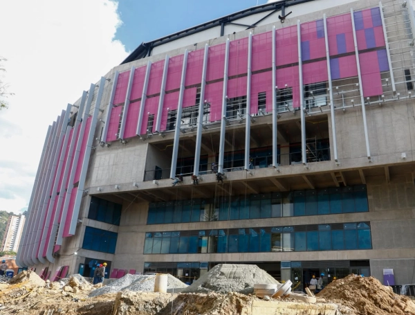 El primer evento en el DAVIarena tendrá lugar el 14 de noviembre. Habrá 10 eventos más en 2026.