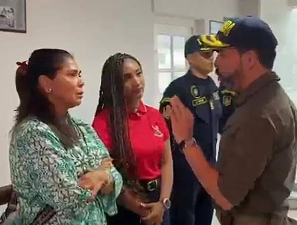 El duro careo del presidente De la Espriella a la gobernadora de San Andrés