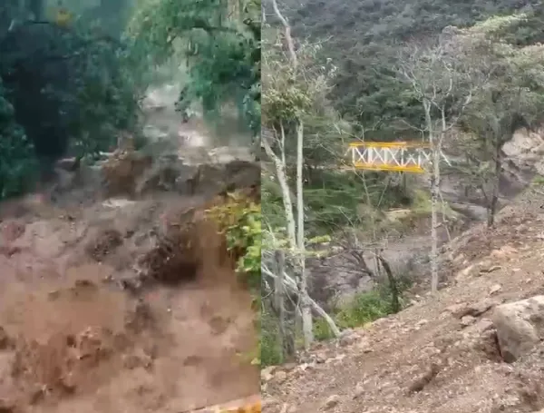 Lluvias Santander en Guaca y San Andrés