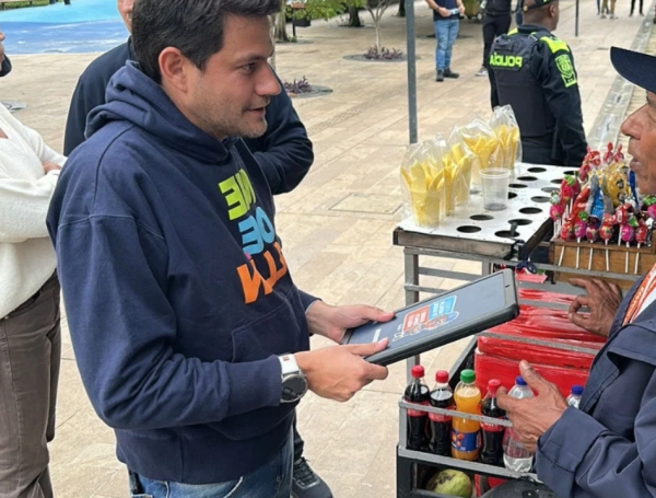 Vendedores ambulantes Medellín.