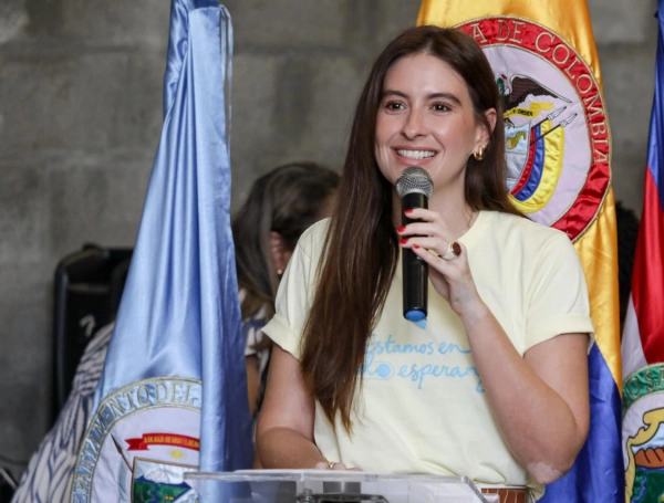 La gestora social de Cali, Taliana Vargas.