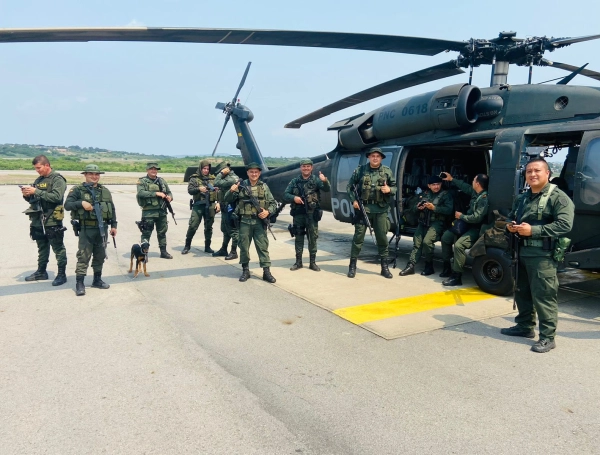 Policía en el Catatumbo