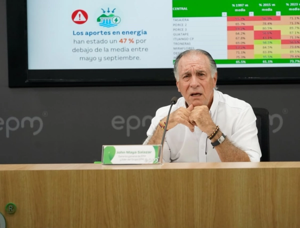 EPM habla de la crisis de Afinia