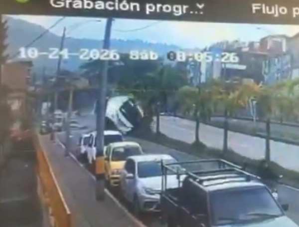 Accidente bus Medellín