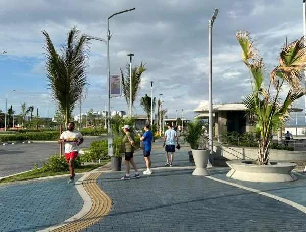 Gran Malecón del Mar en Cartagena de Indias