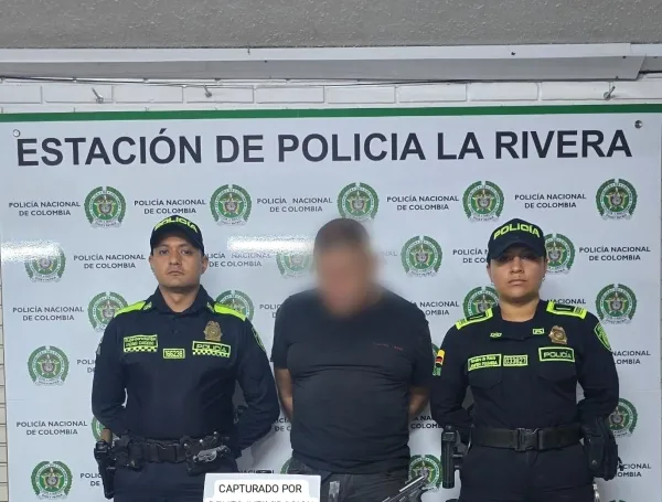 El capturado en Cali.