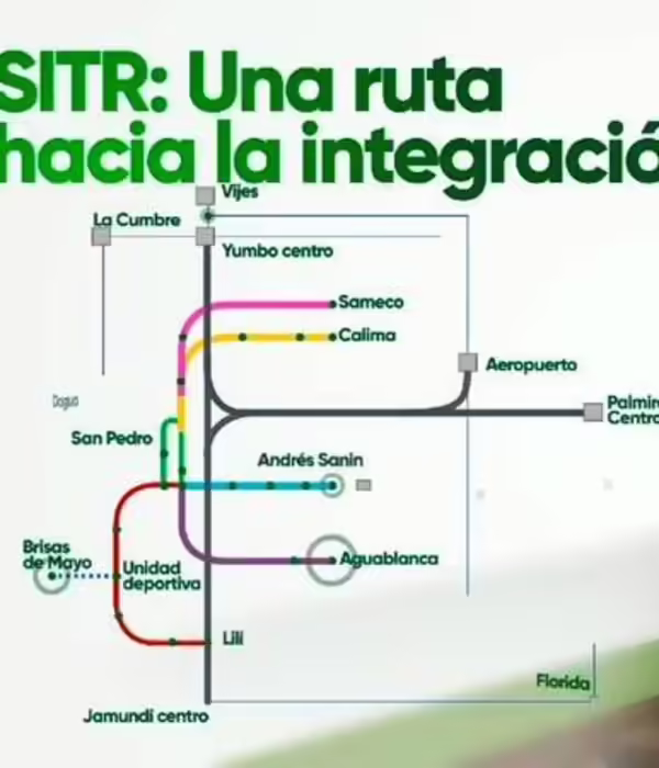 El tren de cercanías en el Valle del Cauca