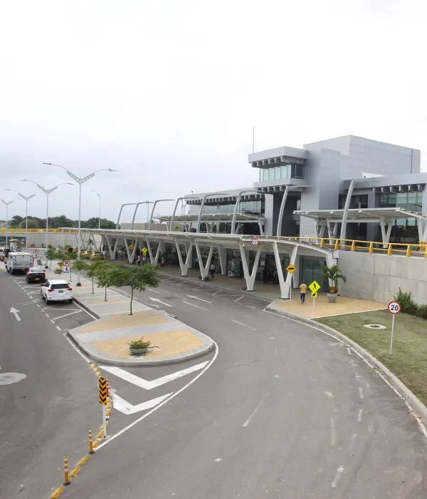 Aeropuerto Ernesto Cortissoz de Barranquilla, ubicado en Soledad, Atlántico.
