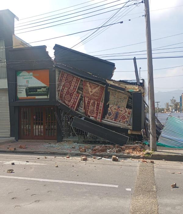 vivienda, colapso, 12 de octubre