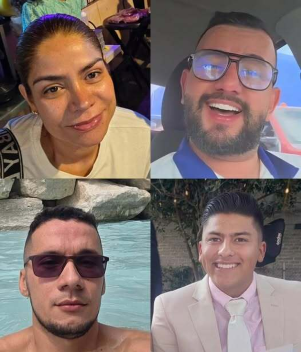 Colombianos capturados en México.