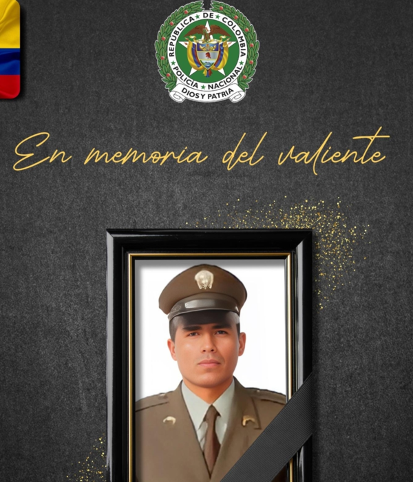 el patrullero Fabián Andrés Ferreira. Era esposo, padre de dos pequeños hijos, hermano y amigo.