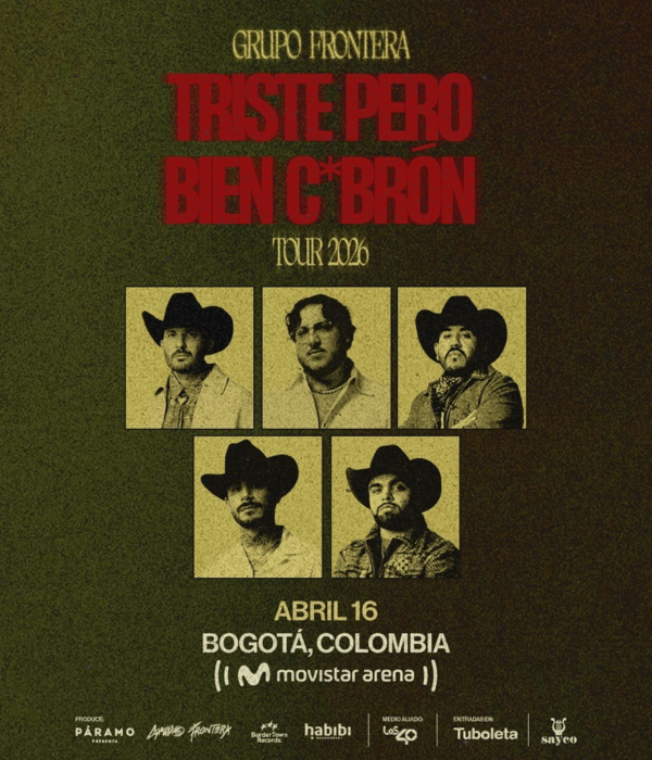 Grupo Frontera en Bogotá